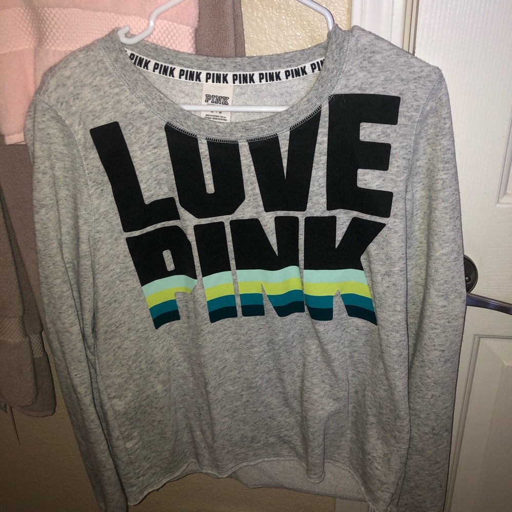 SOLD VICTORIA’s SECRET PINK SWEATER